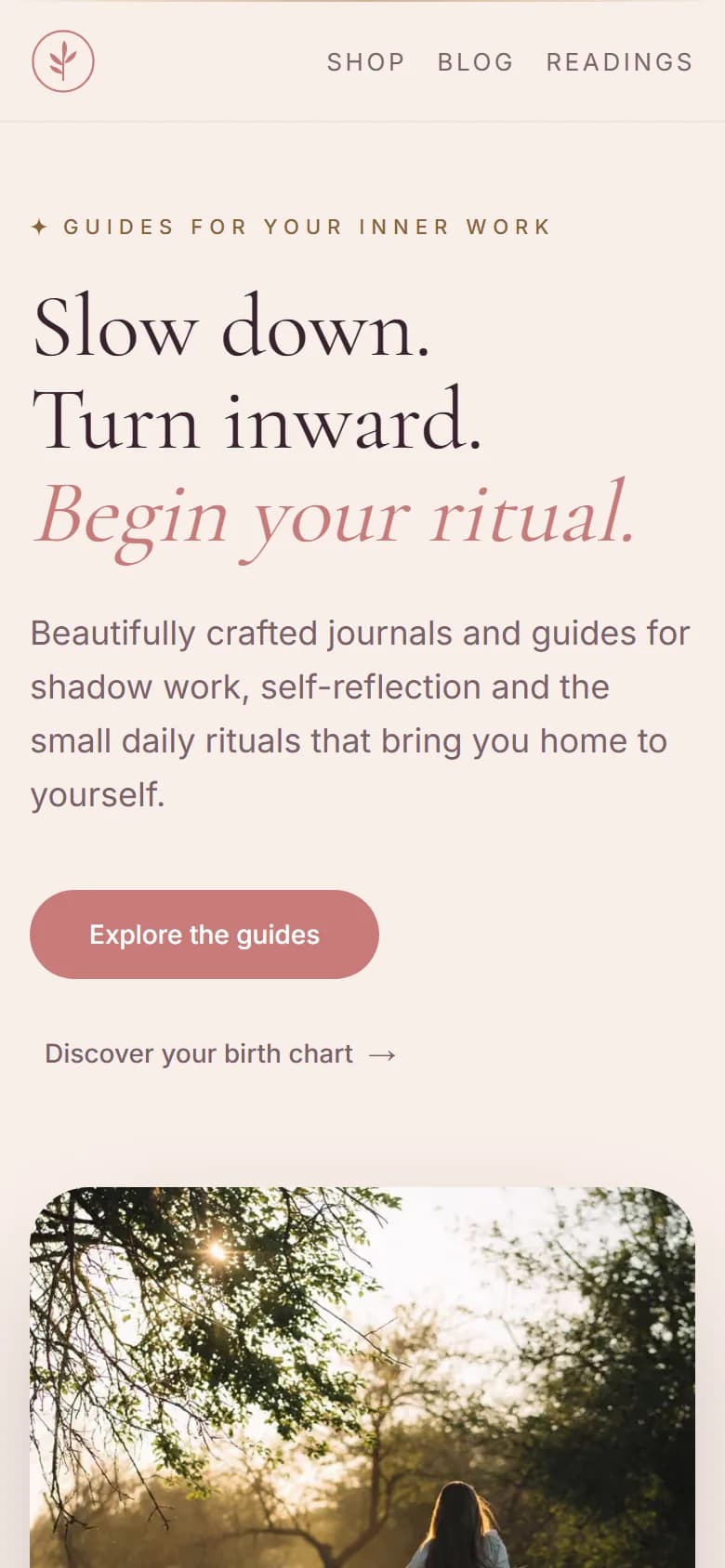 Lush Rituals mobile